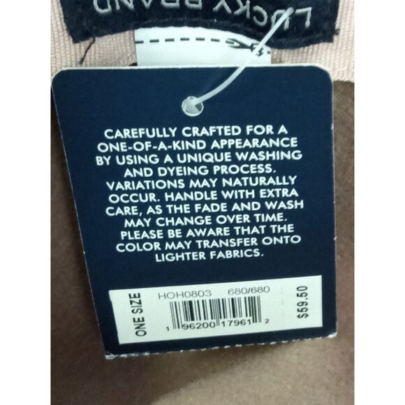 N.W.T. Lucky Brand Wool Fedora with Light Pink Ribbon Hat - Picture 6 of 6